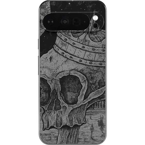 Alchemy Carta Skull Sketch Pixel 9 Pro XL Skin